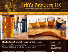 Tablet Screenshot of griffsbrewery.com